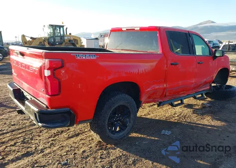 2022 Chevrolet Silverado 1500 4Wd Standard Bed Lt Trail Boss из США, поврежденный, VIN 3GCUDFEL3NG669037